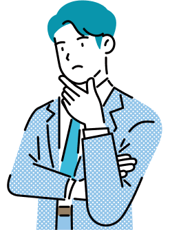 悩んでいる人